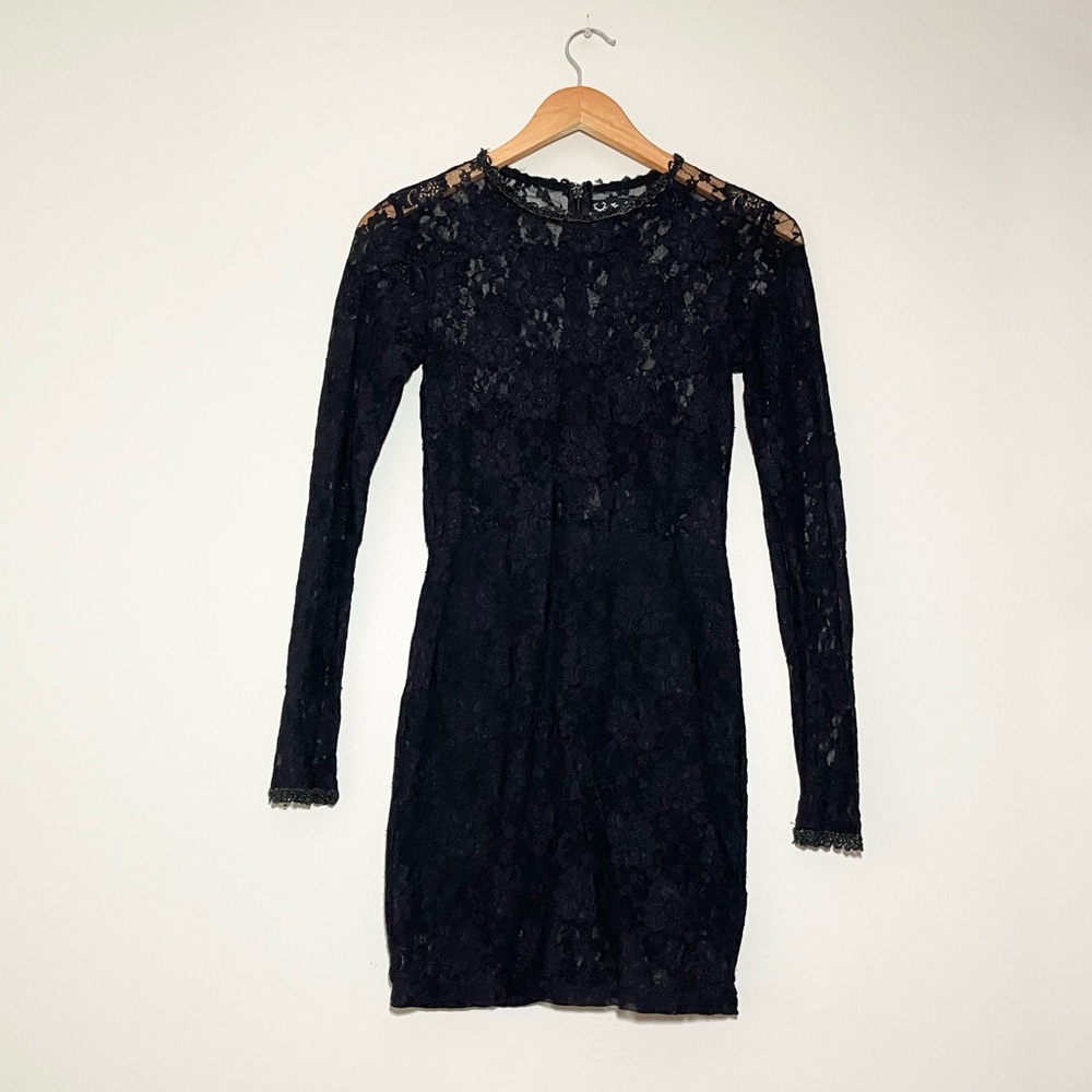 For Love and Lemons Lace Body Con Dress